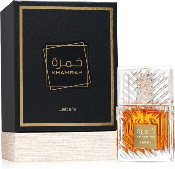 Lattafa Khamrah Lattafa EDP - Eau De Parfum Unisex 100ML | Natural Spray, Long-Lasting Scent, Unisex - Image 2