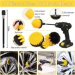 Oasisgalore 27-Piece Car Wash Kit Set, Car Cleaning Brush Accessories, Handheld Brushes for Interior/Exterior/Wheels (yellow) - Image 11
