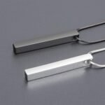 Aiyo Nice Stainless Steel Pendant Necklace for Men and Women, 22in - Multi - Image 4