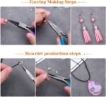 Jewelry Making Kit with Complete Jewelry Tools, Wire and Findings Set for DIY, Repair, Beading, Jewelry Making Tools for Beginners and Professionals permanent - Image 14