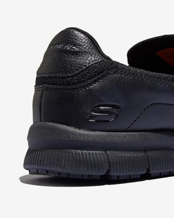 Skechers Men's Nampa-Groton Food Service Shoe, Black Polyurethane, 7.5 / 40 EU Buy Online at Best Price - Image 9