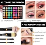 Fenshine All-In-One Makeup Kit for Women - Essential Starter Bundle With Eyeshadow Palette, Lipstick, Eyebrow Pencil, Brush Set for Beginners  Amazon.ae Beauty - Color : multicoloured - Image 10