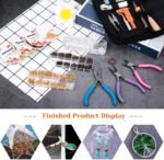 Jewelry Making Kit with Complete Jewelry Tools, Wire and Findings Set for DIY, Repair, Beading, Jewelry Making Tools for Beginners and Professionals permanent - Image 15