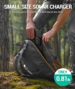 BLAVOR 10W Portable Solar Charger(5V/2A Max), Small Foldable Solar Panel with USB-C USB-A Outputs Compatible with Cell Phone Tablet, IPX4 Waterproof for Camping, Hiking, Backpacking  Amazon.ae: Electronics - Image 6
