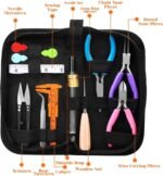 Jewelry Making Kit with Complete Jewelry Tools, Wire and Findings Set for DIY, Repair, Beading, Jewelry Making Tools for Beginners and Professionals permanent - Image 10