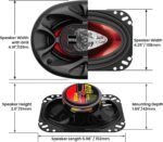 BOSS Audio Systems CH4630 Chaos Exxtreme Series 4 x 6 Inch Car Door Speakers - 250 Watts Max (per Pair), Coaxial, 3 Way, Full Range, 4 Ohms, Sold in Pairs, Bocinas para Carro Buy Online at Best Price in UAE - Amazon.ae - Image 12